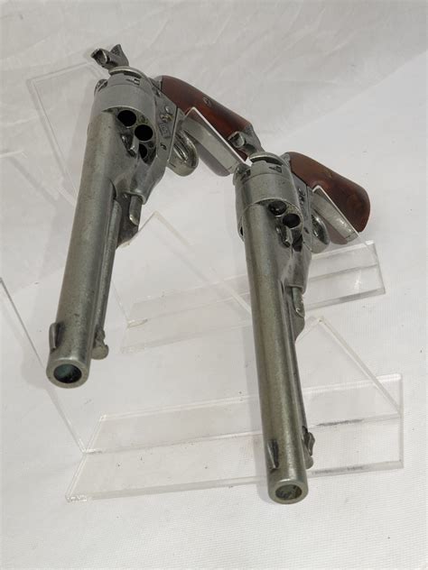 Pair Of Bka 218 Colt Army Copy Movie Prop Revolvers Sally Antiques