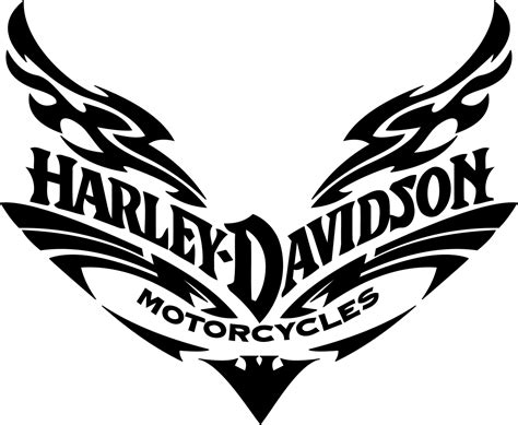 Harley Motorcycle Silhouettevector Silhouette Harley Davidson Svg
