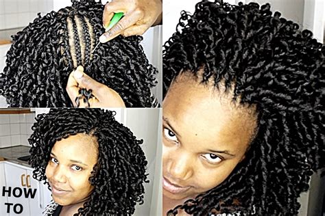 Wanna try crochet braids but don't know how to cornrow braid your hair?? HOW TO FIX BEAUTIFUL CROCHET BRAIDS / CURLS [Video ...