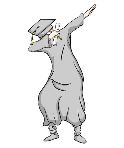 Graduation Cap And Gown Drawing Vlrengbr
