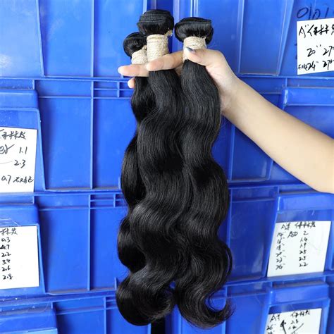 100 Human Hair Virgin Brazilian Hair Cuticle Aligned Human Hair Bundles China Body Wave And
