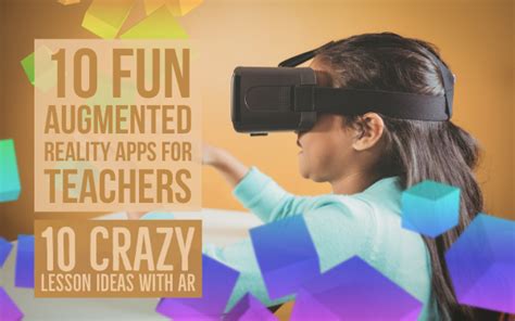 Allows users to create their own augmented reality (ar) projects through a friendly interface, without previous knowledge in computer development, in an. 10 Fun augmented reality apps for teachers to use in the ...