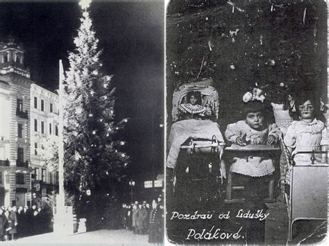 První Vánoční Strom V Československu Má Brno Epochapluscz