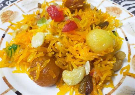 Shahi Zarda Recipe By Sheeza Wajid Siddiqui Cookpad