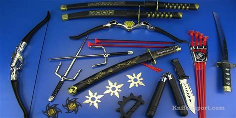 Different Types Of Ninja Weapons And Their Uses Knife Import