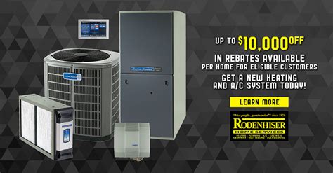 Purchase pureair s air purification system, that will clean the air in your home better than any other single system you can buy. 2019 HVAC Rebates - Rodenhiser Plumbing, Heating AC and ...