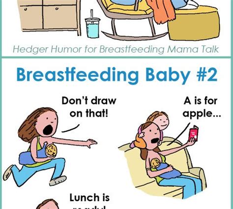For World Breastfeeding Week Hedger Humor