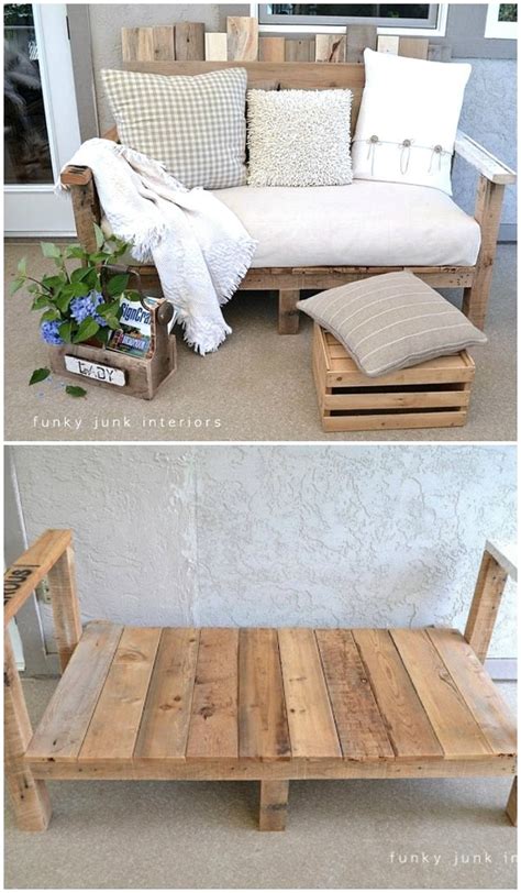 Diy couches and sofa ideas. 27 DIY Pallet Sofa Plans Step by Step Instructions • DIY & Crafts