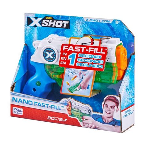Zuru X Shot Nano Fast Fill Water Blaster Kids Outdoor Summer Water