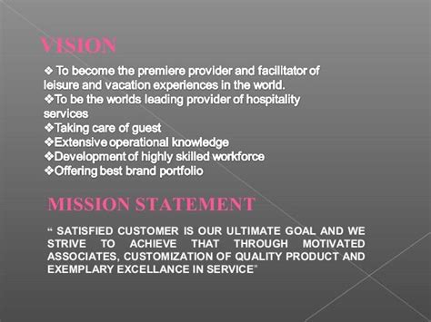 Jw Marriott Mission Statement Back To Basics By Mirandamarriott We
