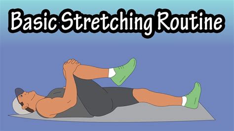 Beginner Basic Full Body Stretches Stretching Exercises Routine For