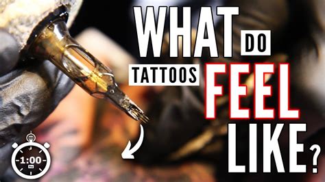 What Does A Tattoo Actually Feel Like Youtube