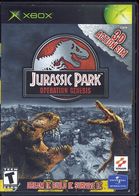 Jurassic Park Operation Genesis Vivendi Games Gamestop
