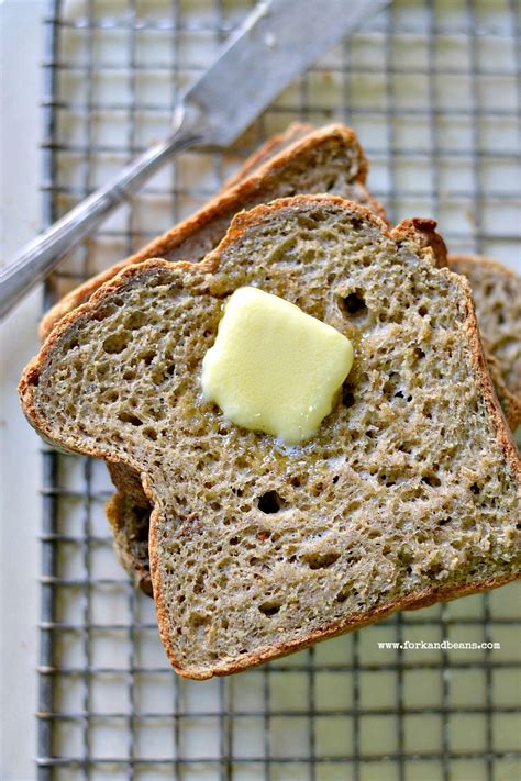 I crave bread sometimes, and let's face it, gluten free products are usually not comfort foods, so when i break down and eat some regular bread i pay dearly with abdominal pain and bloating and hours of misery. Gluten Free Vegan Bread - Fork and Beans