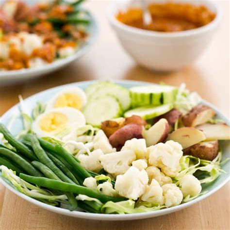 Hope all over the world, readers can enjoy it. Indonesian Veggie Salad with Spiced Peanut Sauce ...