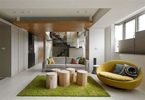 Eco Interior Design Natural Rooms Of Housing And Houses Wood And