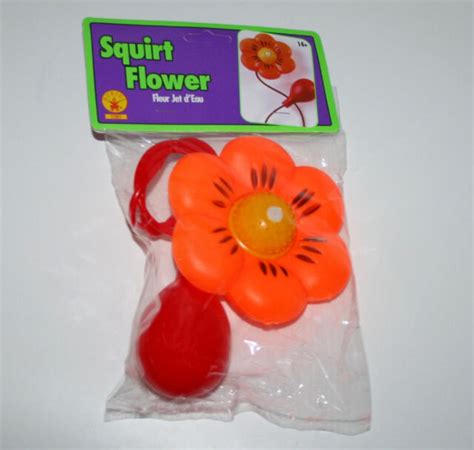 Squirt Flower Comedy Circus Clown Joke Gag Toy Prop Costume Water Funny Party Ebay