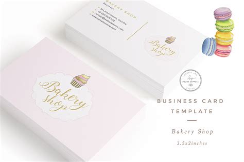 Here are 27 creative examples of bakery business cards from around the internet to use as marketing material and inspire your next design. Bakery Shop Business Card Template | Creative Business ...