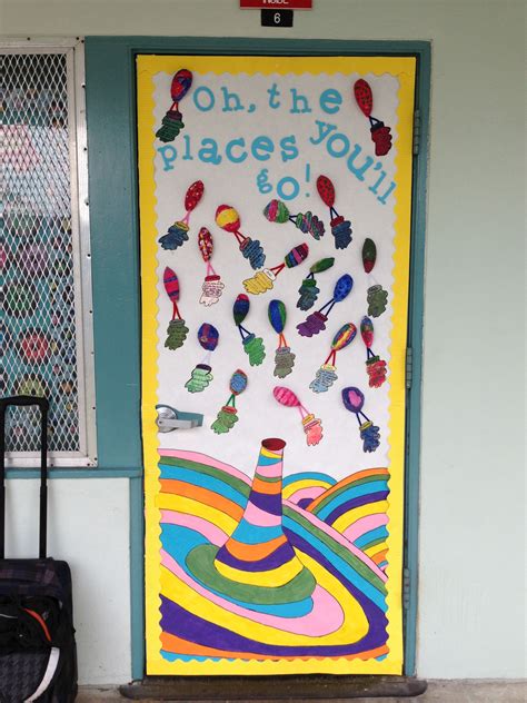 oh the places you ll go by dr seuss door door decorations door decorations classroom