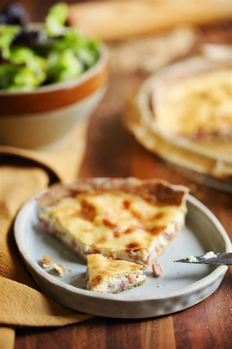 Quiche lorraine sans gluten sans lactose sans oeufs