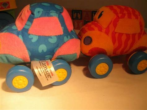 Soft Pull Along Cars Third One Missing By Lamaze Baby Einstein Toys