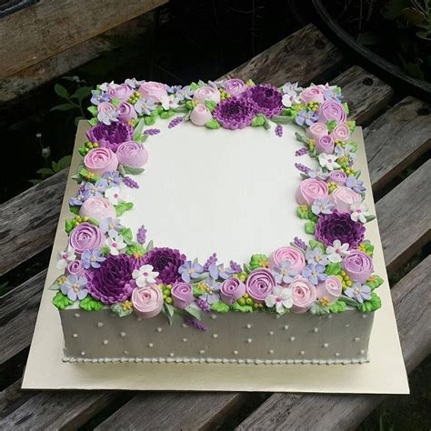 Pin En Flower Cake Ideas