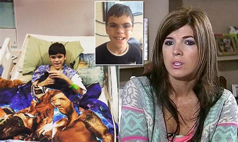mother arrested after she starved her son and lied about his terminal illness daily mail online