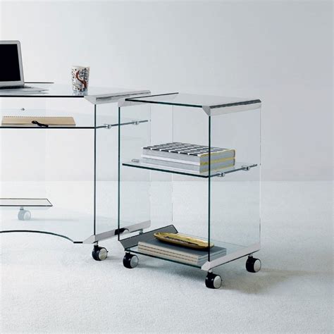 Quiller Libreria Glass Shelving Unit Klarity Glass Furniture