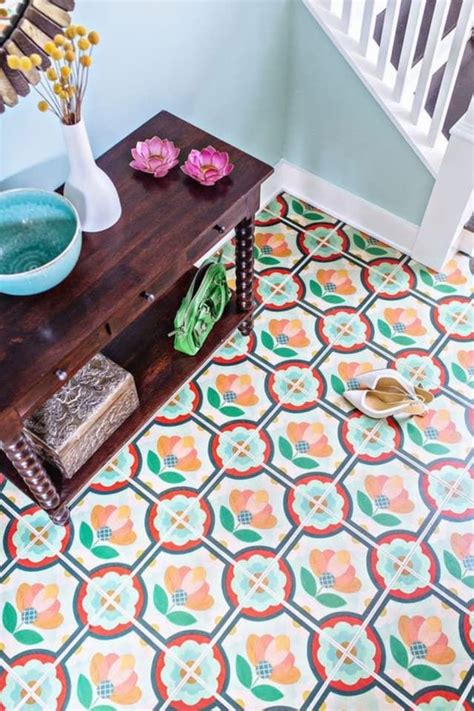 Take Another Look Vinyl And Linoleum Tiles Can Actually Look Good