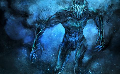 Wallpaper Earth Blue Underwater Demon Outlast Mythology