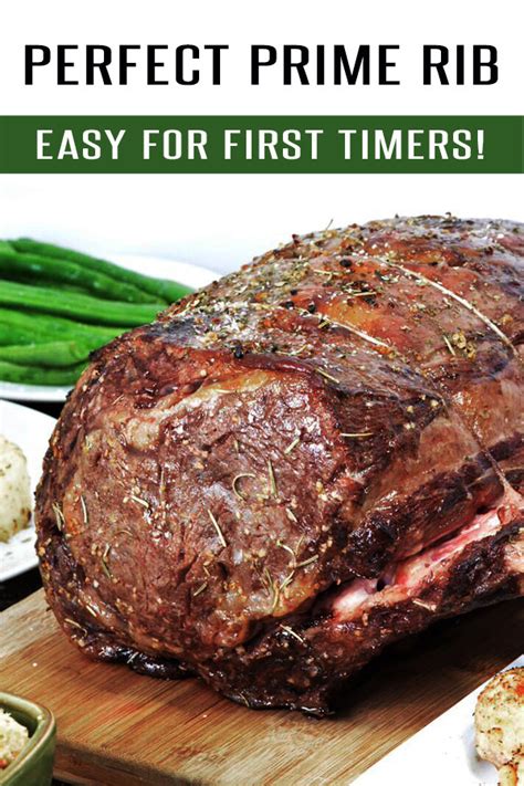 After 30 minutes, return the roast to the rack, . Recipe For Standing Rib Roast In Convection Oven ...