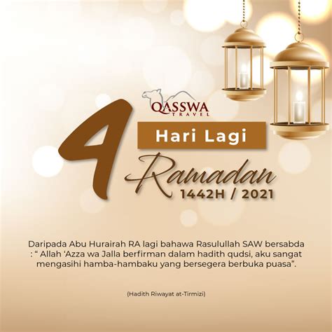 Design Poster Coundown Ramadhan Qasswa 2021 Design For Daawah