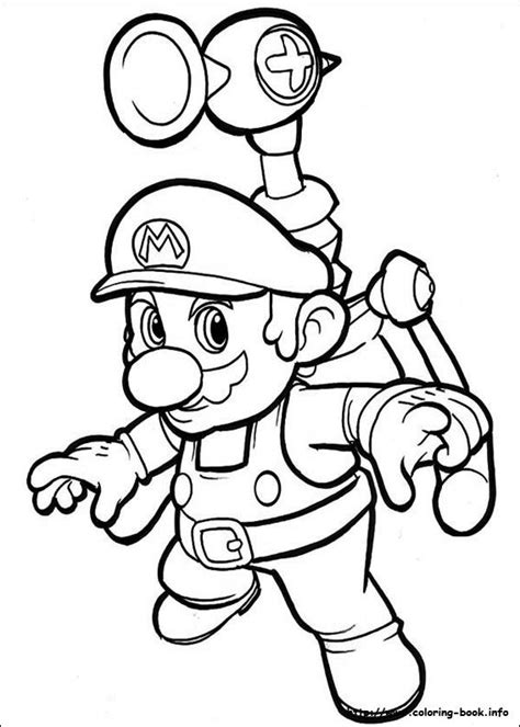 The character of the plumber super mario, accompanied by his brother luigi, appeared for the first time in 1985, in a video game released on the flagship console of the time: Super Mario Bros. coloring picture | Mewarnai | Mario ...