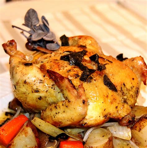But when you've got a mixed group of all the bride's friends, it can sometimes be difficult to get conversation going and games in. Stranded in Cleveland: Sage Lemon-Butter Cornish Game Hen | Recipe| Roasted Cornish Game Hen