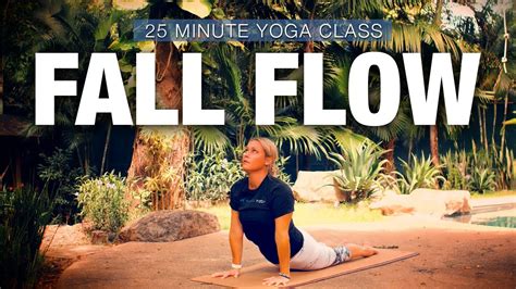 Fall Flow Vinyasa Yoga Class Five Parks Yoga Youtube