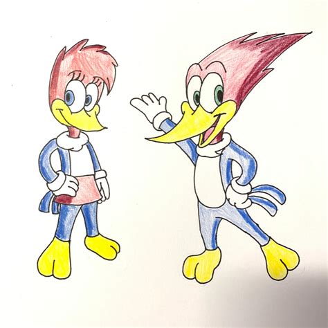 1999 Woody And Winnie Woodpeckers By Nxalpha25 On Deviantart
