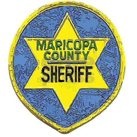 Maricopa County Sheriff Patch Picture Frame By Boogeyman Cafepress
