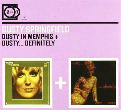 Dusty Springfield Dusty In Memphis Dustydefinitely Cd Opus3a