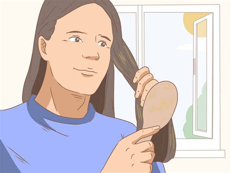 The best thing to do is either pull your hair up in a pony tail, keep it off your neck, and keep it away from your face, or wrap your hair and tie it with a silk scarf. How to Keep Hair Healthy and Long: 12 Steps (with Pictures)