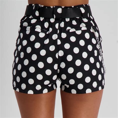Shop Ava And Ever Polka Dot Shorts In Black White Fast Shipping And Easy Returns City Beach