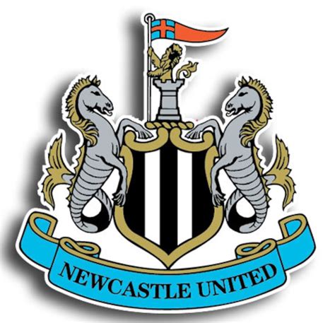 Newcastle United Fc Logo Sticker Vinyl Decal 10 Sizes Etsy