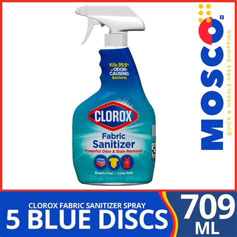 Clorox Fabric Sanitizer Spray Color Safe Laundry Sanitizer 709ml