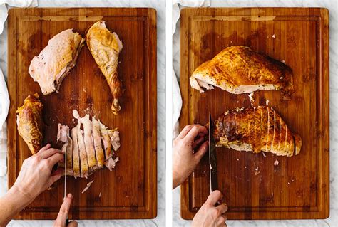 how to carve a turkey like a pro step by step downshiftology