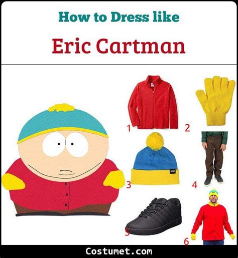 Eric Cartman South Park Costume For Cosplay And Halloween 2022 South Park Costumes South Park