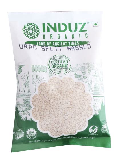 Ginger Garlic Urad Dal Daal White Split INDUZ 1 Kg