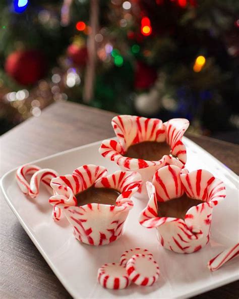Peppermint candy shot glasses | novelty candy. DIY Candy Cane Decorations DIY Projects Craft Ideas & How To's for Home Decor with Videos