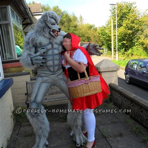 Awesome Homemade Werewolf Costume Complete With Body Suit And Stilts