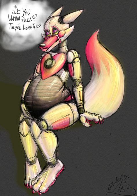 Pregfuntime Foxy Funtime Foxy Five Nights At Anime Belly Art