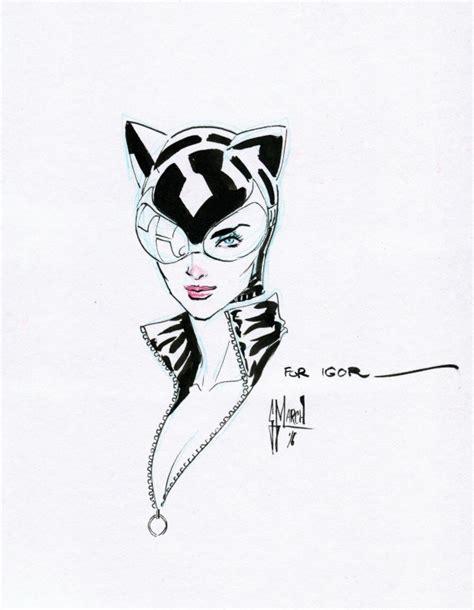 Catwoman By Guillem March Dédicace