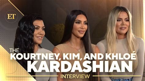 Kim Kourtney And Khloe Kardashian Talk Future Of Kuwtk And Their